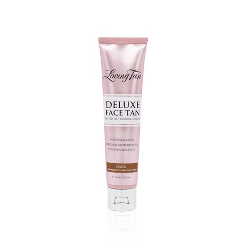 Deluxe face self - tanner,, dark